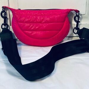 Think Royln ( life on the fly ) Tiny Dancer Quilted Shoulder Bag , Pink